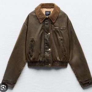 Zara bomber jacket
